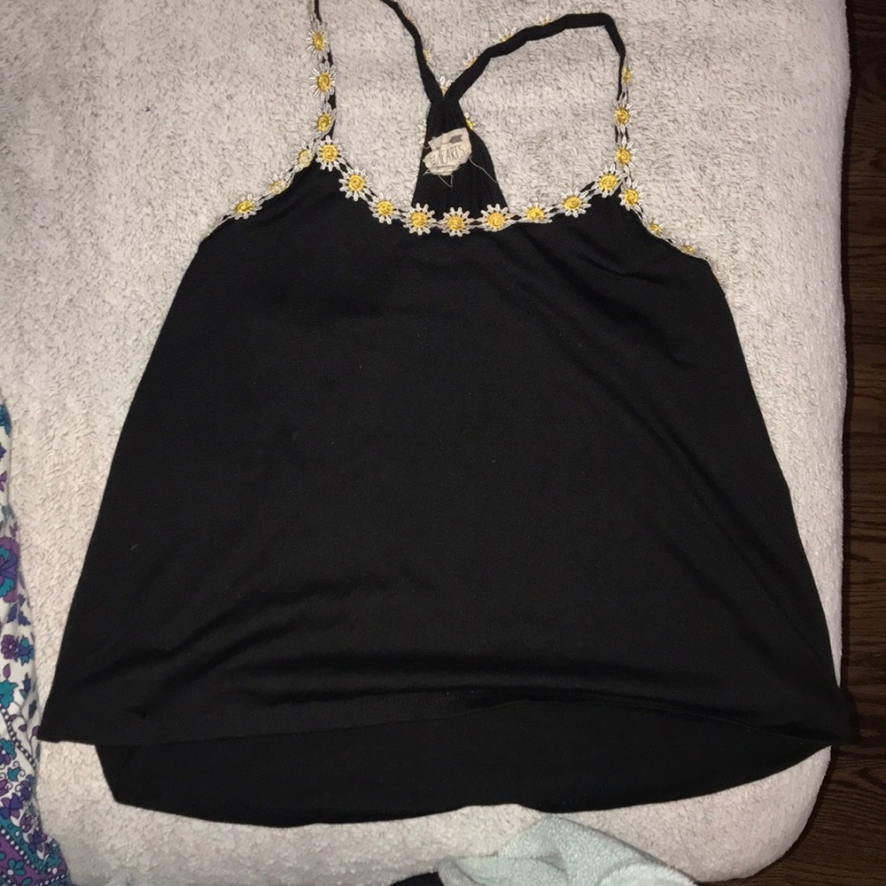 Pacsun sunflower tank top